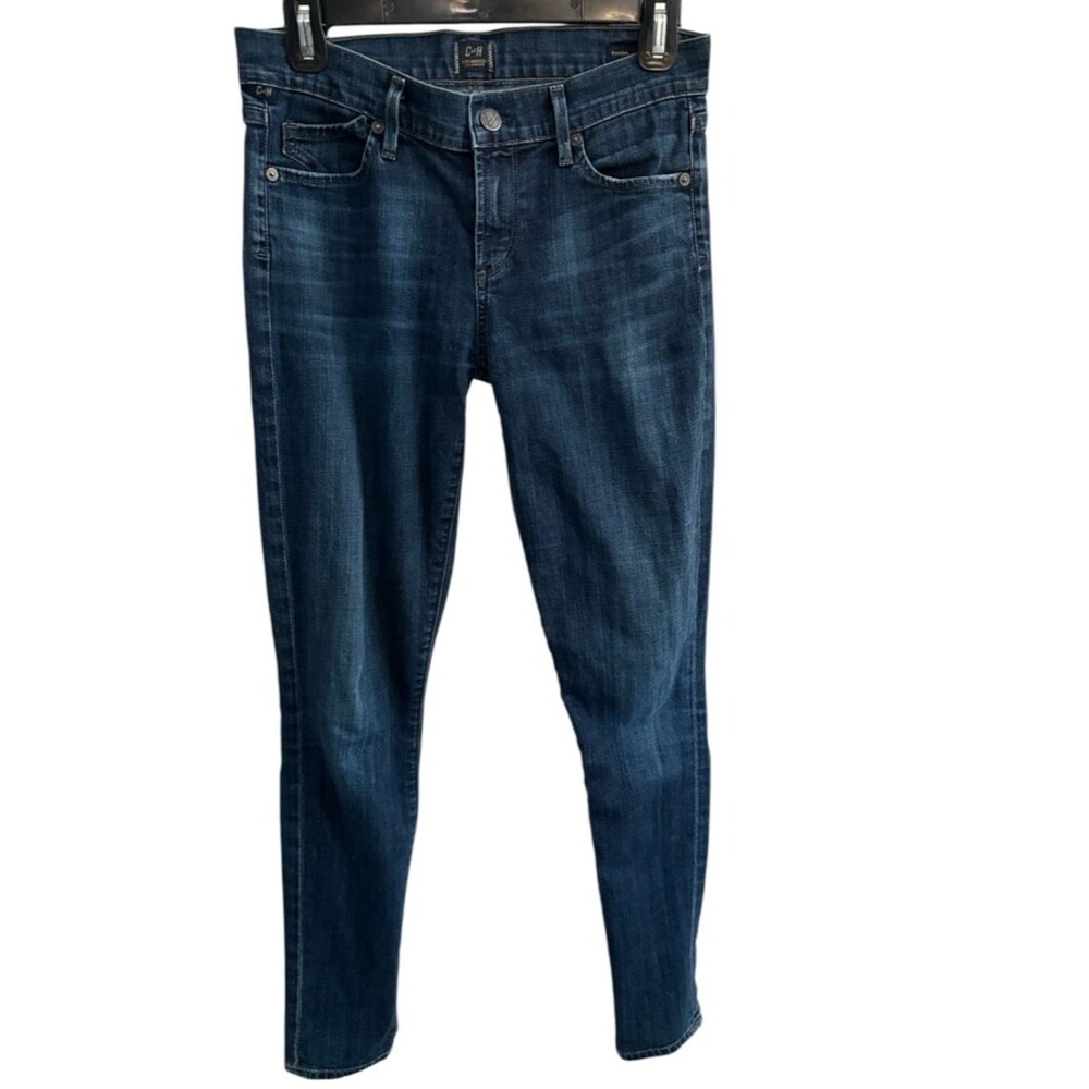 Citizens of Humanity Avedon Low Rise Skinny Leg Jeans Size 27 Dark Wash